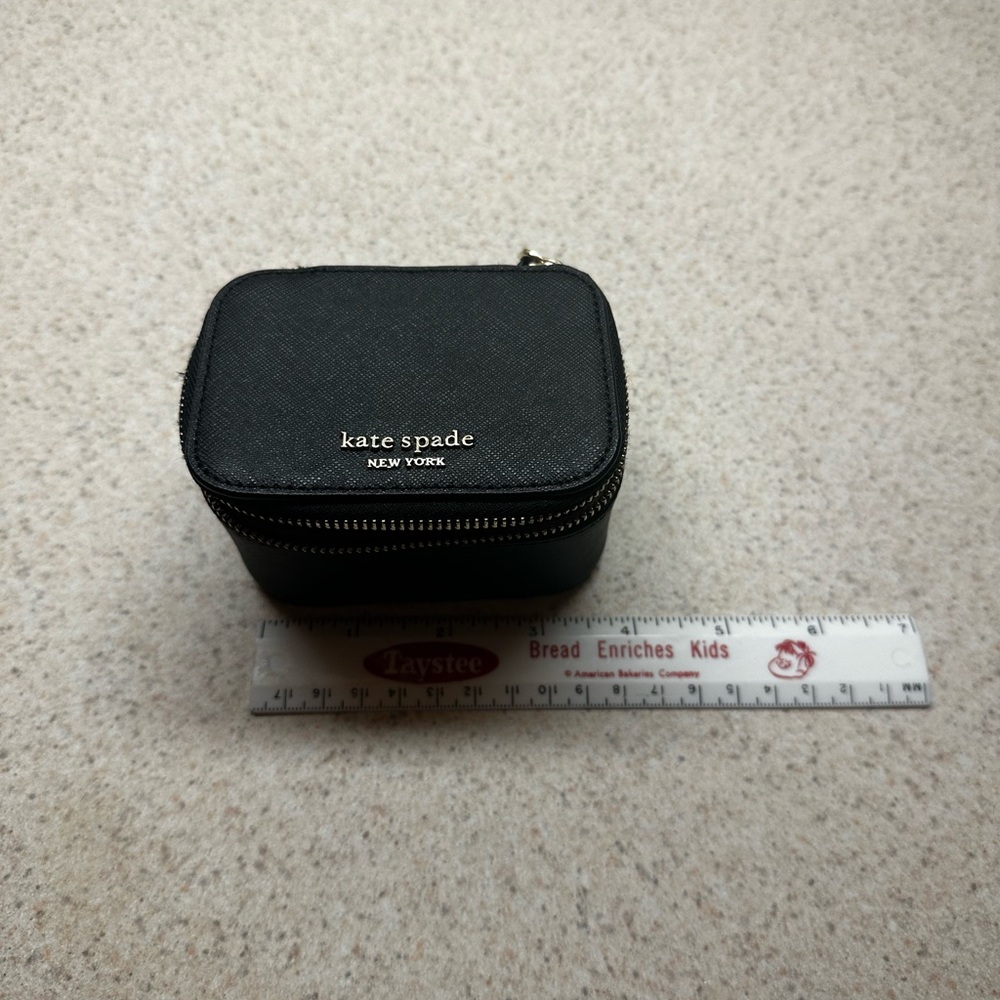 Kate Spade Black Mini Zip Case